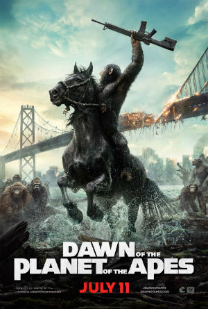 watch Dawn of the planet of the apes (2014) Movieo online